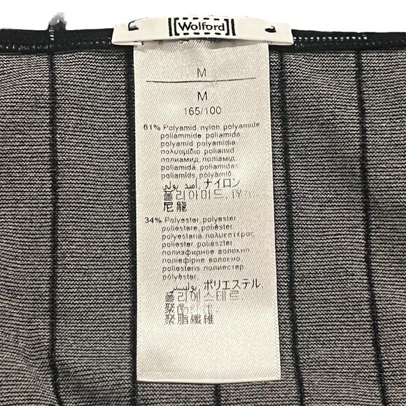 Wolford Muriel Striped Bodysuit Size Medium - Picture 8 of 8